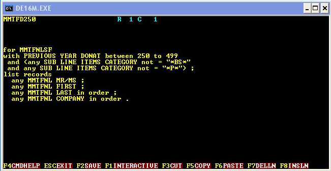 JGDBFULL Procedure 40 query image