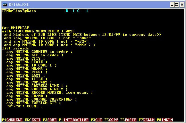 JGDBFULL Procedure 48 query image