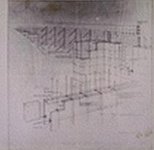 Drawing for Ennis house textile block construction