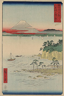 Ando Hiroshige print Sōshū miura no kaijō