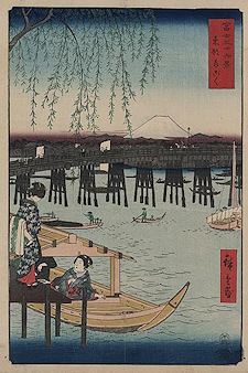 Ando Hiroshige Tōto ryōgoku