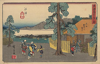 Ando Hiroshige print Numazu