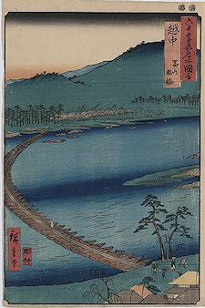 Ando Hiroshige print Ecchū