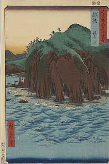 Ando Hiroshige print Echigo