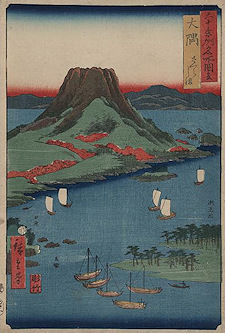 Ando Hiroshige print Ōsumi