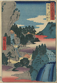 Ando Hiroshige print Tajima