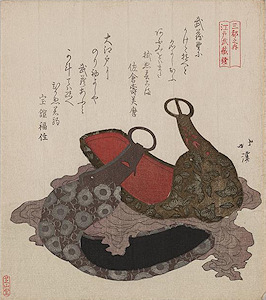 Totoya print Edo musashi abumi