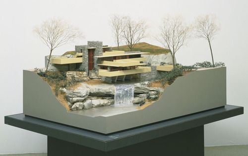 Fallingwater house model