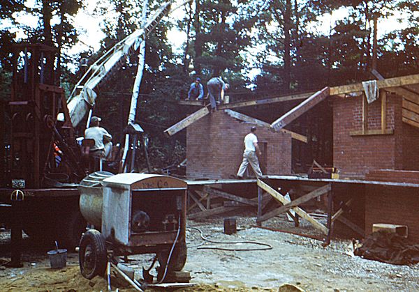 Zimmerman House Construction View Exterior 1