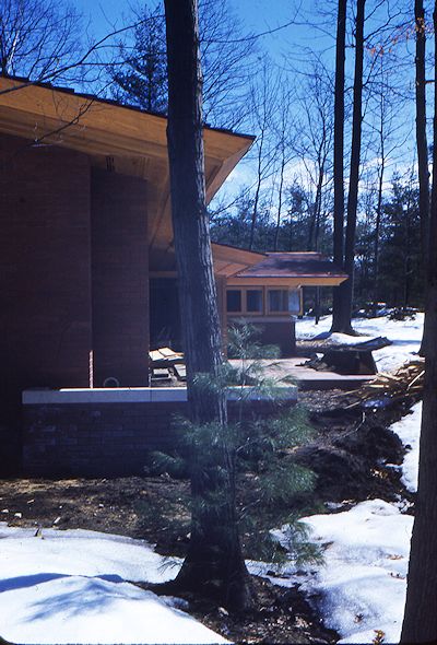 Zimmerman House Completed View Winter 23
